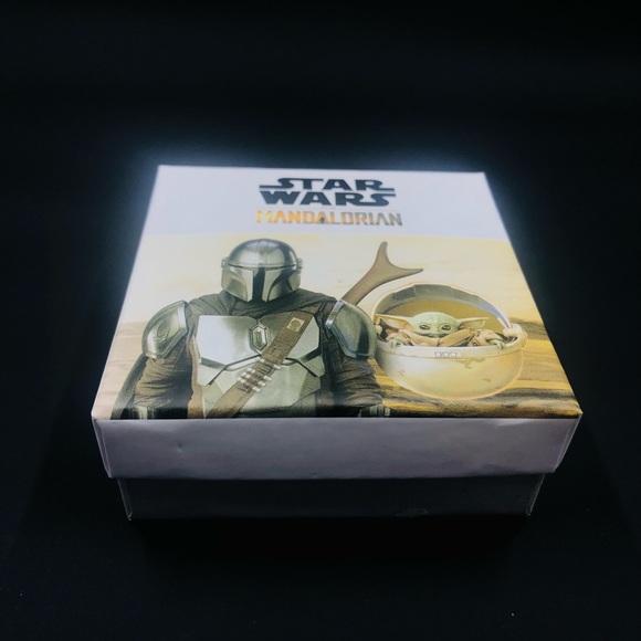 Star Wars The Mandalorian The Child Fine Sterling Silver Plated Lariat Bracelet - Picture 13 of 15